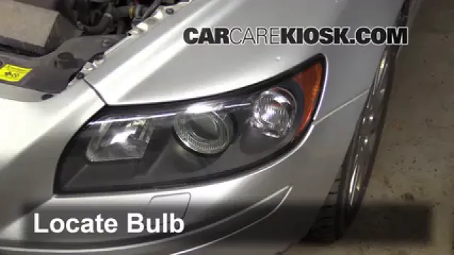 2005 Volvo S40 i 2.4L 5 Cyl. Éclairage Feu clignotant avant (remplacer l'ampoule)